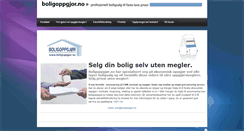 Desktop Screenshot of boligoppgjor.no